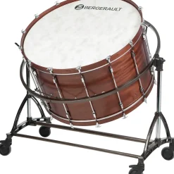 Bergerault Symphonic Series Bass Drum, 40x22" With Suspension Stand 40 x 22 in.