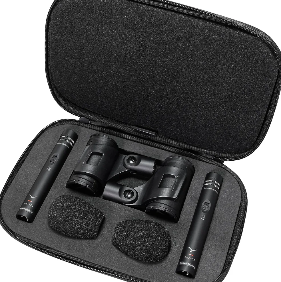 beyerdynamic MC 930 Stereo Set - Matched Pair True Condenser Microphones (Cardioid)