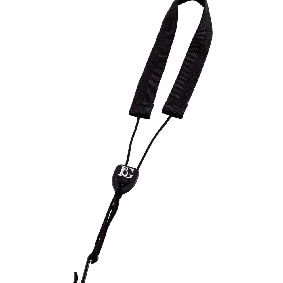 BG Flex Series Clarinet Instrument Strap with Two Connectors Non-Elastic