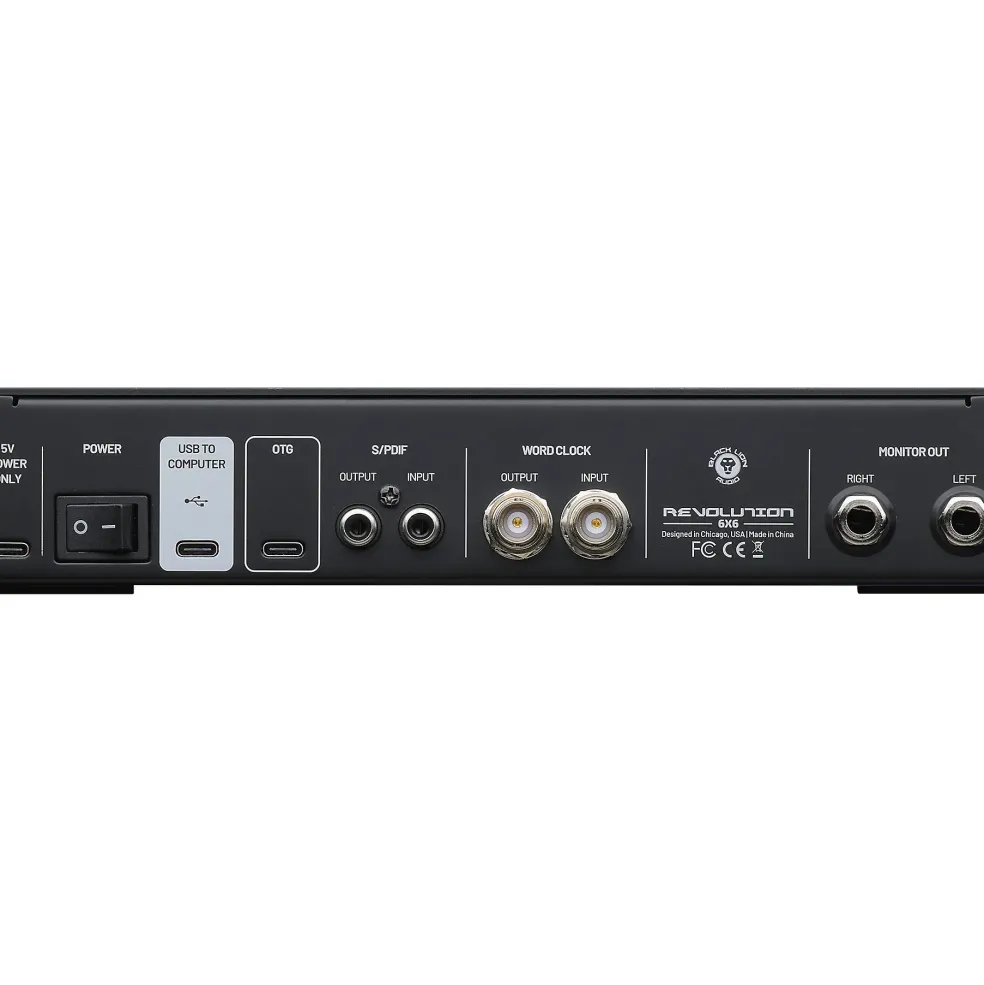 Black Lion Audio Revolution 6 x 6 USB-C Audio Interface