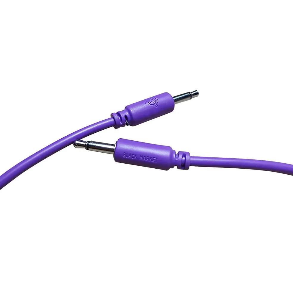 Black Market Modular 40" Patch Cable 5 Pack Violet
