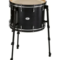 Black Swamp Percussion Multi Bass Drum in Satin Concert Black Stain 20 in.