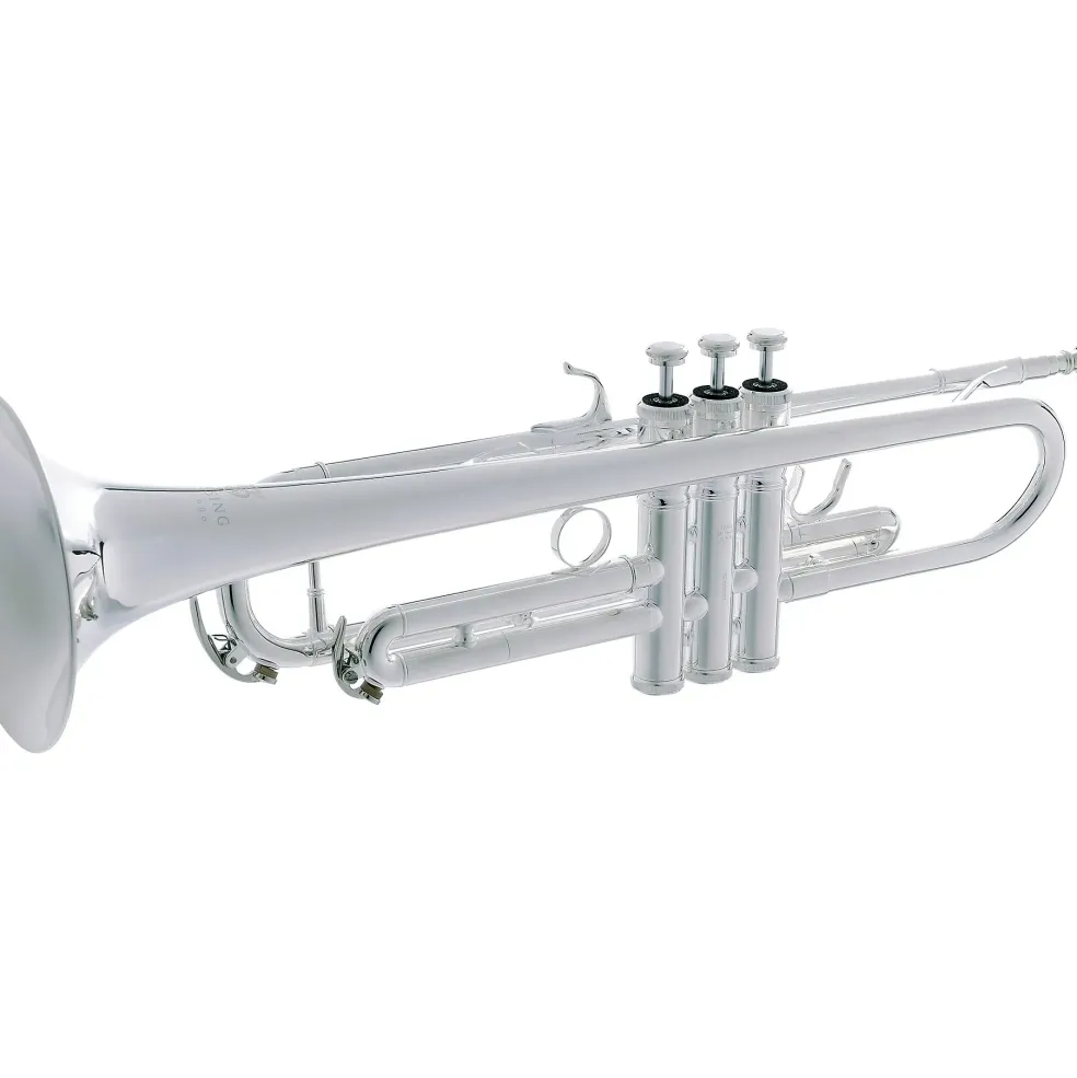 Blessing BTR-1660 Artist Series Professional Bb Trumpet Silver plated Yellow Brass Bell