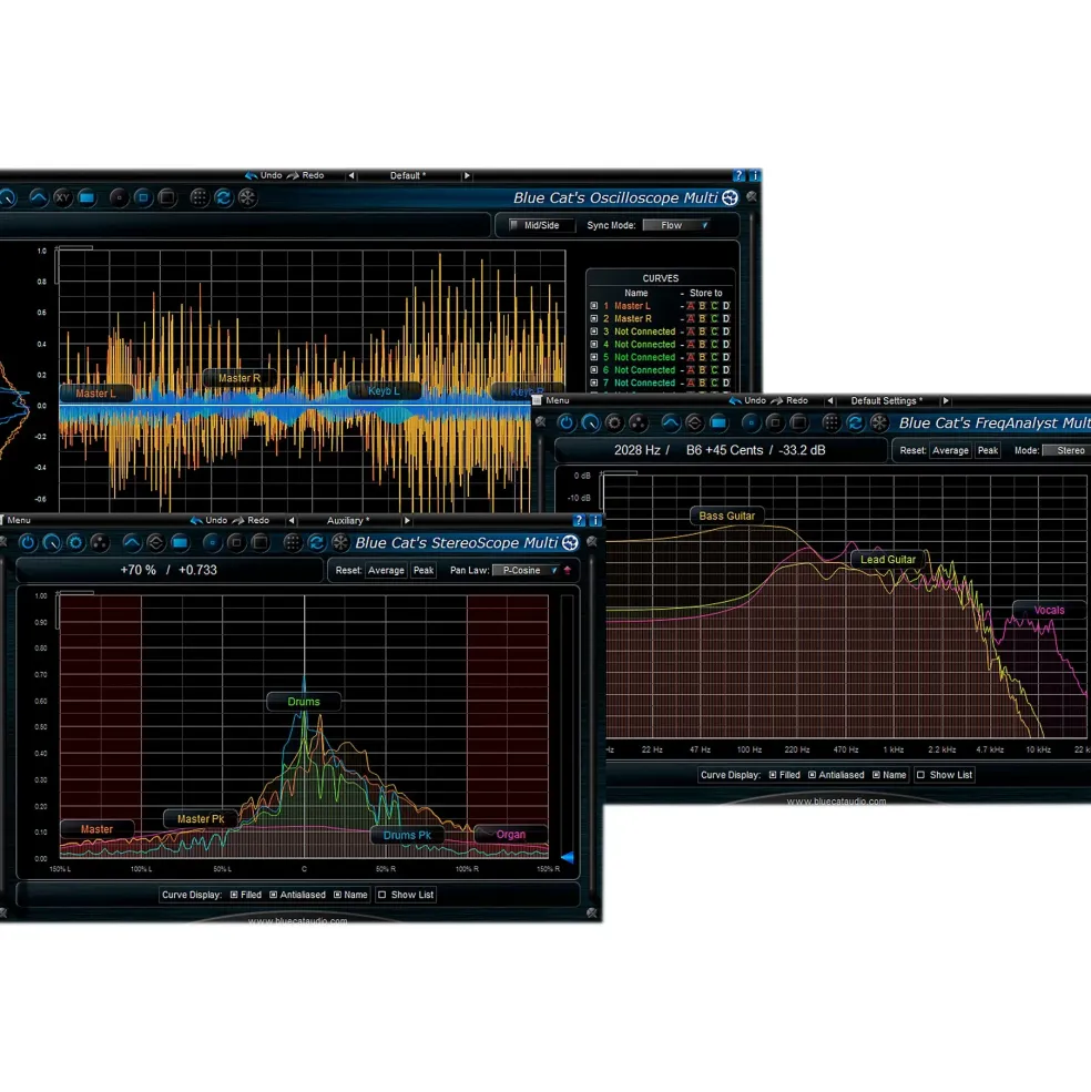 Blue Cat Audio Multi Frequency Analysis Plug-in Pack Software Download