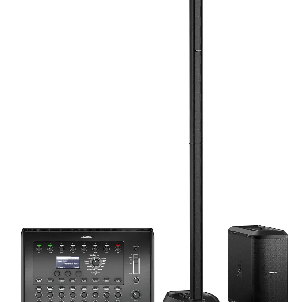 Bose L1 Pro32 Portable PA With Sub1 Powered Bass Module and T8S Audio Engine