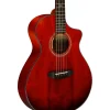 Breedlove Oregon All Myrtlewood Thinline Limited Edition Concert Cutaway Acoustic-Electric Guitar Hot Rod