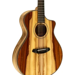 Breedlove Oregon All Myrtlewood Thinline Cutaway Concert Acoustic-Electric Guitar Natural