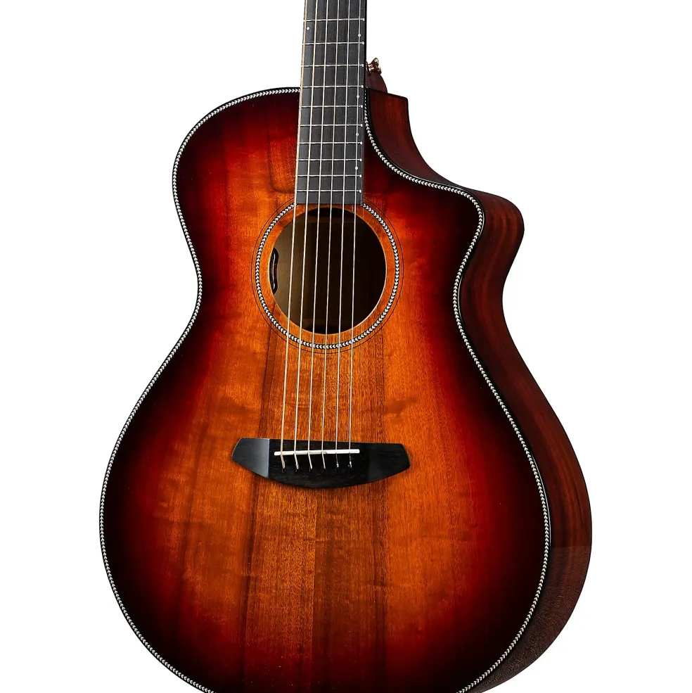 Breedlove Oregon All Myrtlewood Cutaway Concert Acoustic-Electric Guitar Old Fashioned