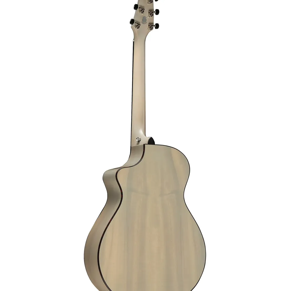 Breedlove Oregon All Solid Myrtlewood Limited-Edition Concert Acoustic-Electric Guitar Permafrost