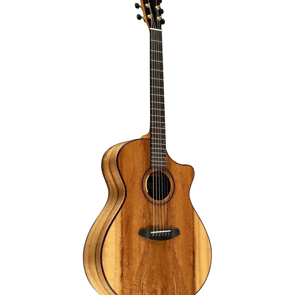 Breedlove Oregon All Solid Myrtlewood Special-Edition Dreadnought Concerto Acoustic-Electric Guitar Natural