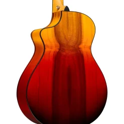 Breedlove Oregon CE Limited Edition Concert Acoustic-Electric Guitar Tequila Sunrise