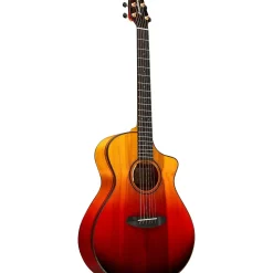 Breedlove Oregon CE Limited Edition Concert Acoustic-Electric Guitar Tequila Sunrise