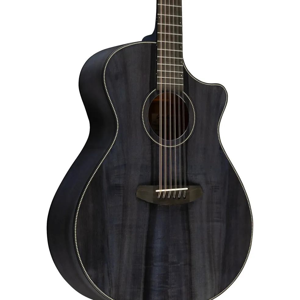 Breedlove Oregon Concerto Myrtlewood 12-String Cutaway Acoustic-Electric Guitar Stormy Night