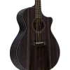 Breedlove Oregon Concerto Myrtlewood Cutaway Acoustic-Electric Guitar Stormy Night