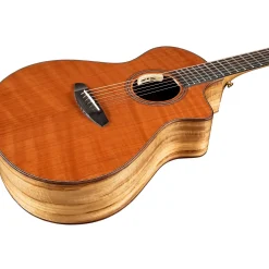 Breedlove Oregon Figured Redwood-Myrtlewood Concert Acoustic-Electric Guitar Natural