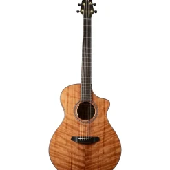 Breedlove Oregon Figured Redwood-Myrtlewood Concert Acoustic-Electric Guitar Natural