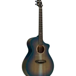 Breedlove Oregon Limited Myrtlewood-Myrtlewood Concert CE Acoustic-Electric Guitar Blue Eyes
