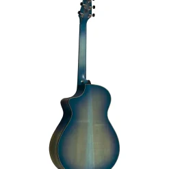 Breedlove Oregon Limited Myrtlewood-Myrtlewood Concert CE Acoustic-Electric Guitar Blue Eyes