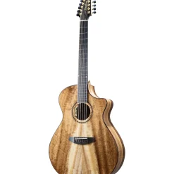 Breedlove Oregon 12-String All Solid Myrtlewood Special-Edition Dreadnought Concerto Acoustic-Electric Guitar Natural