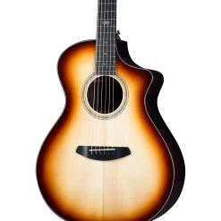 Breedlove Premier Adirondack Spruce-East Indian Rosewood Concert CE Acoustic-Electric Guitar Burnt Amber Burst