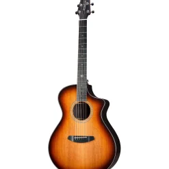 Breedlove Premier Redwood-East Indian Rosewood Concert CE Acoustic-Electric Guitar Edge Burst