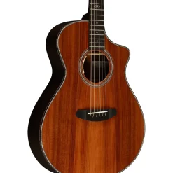 Breedlove Premier Redwood-Brazilian Rosewood Thinline Limited Edition Cutaway Concert Acoustic-Electric Guitar Natural