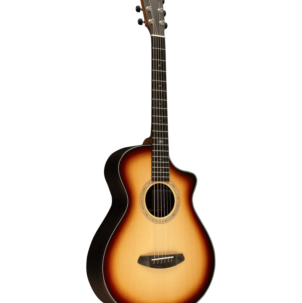 Breedlove Premier Sitka Spruce-East Indian Rosewood Concertina CE Acoustic-Electric Guitar Burnt Amber Burst