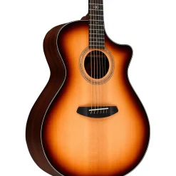 Breedlove Premier Sitka Spruce-East Indian Rosewood Concerto CE Acoustic-Electric Guitar Burnt Amber Burst