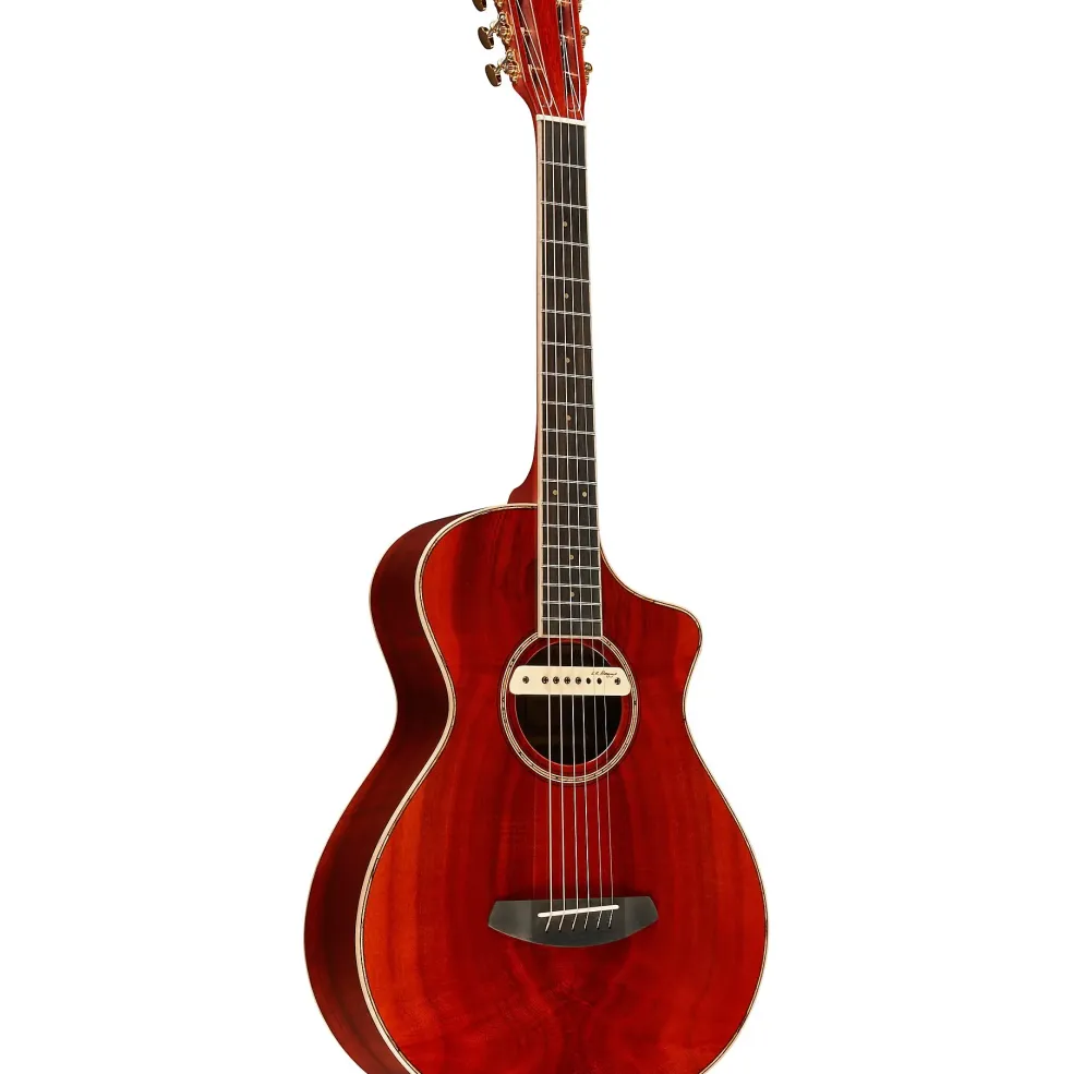 Breedlove Tom Bedell Signature M1 Myrtlewood Vintage Edition Concertina Acoustic-Electric Guitar Blues Orange