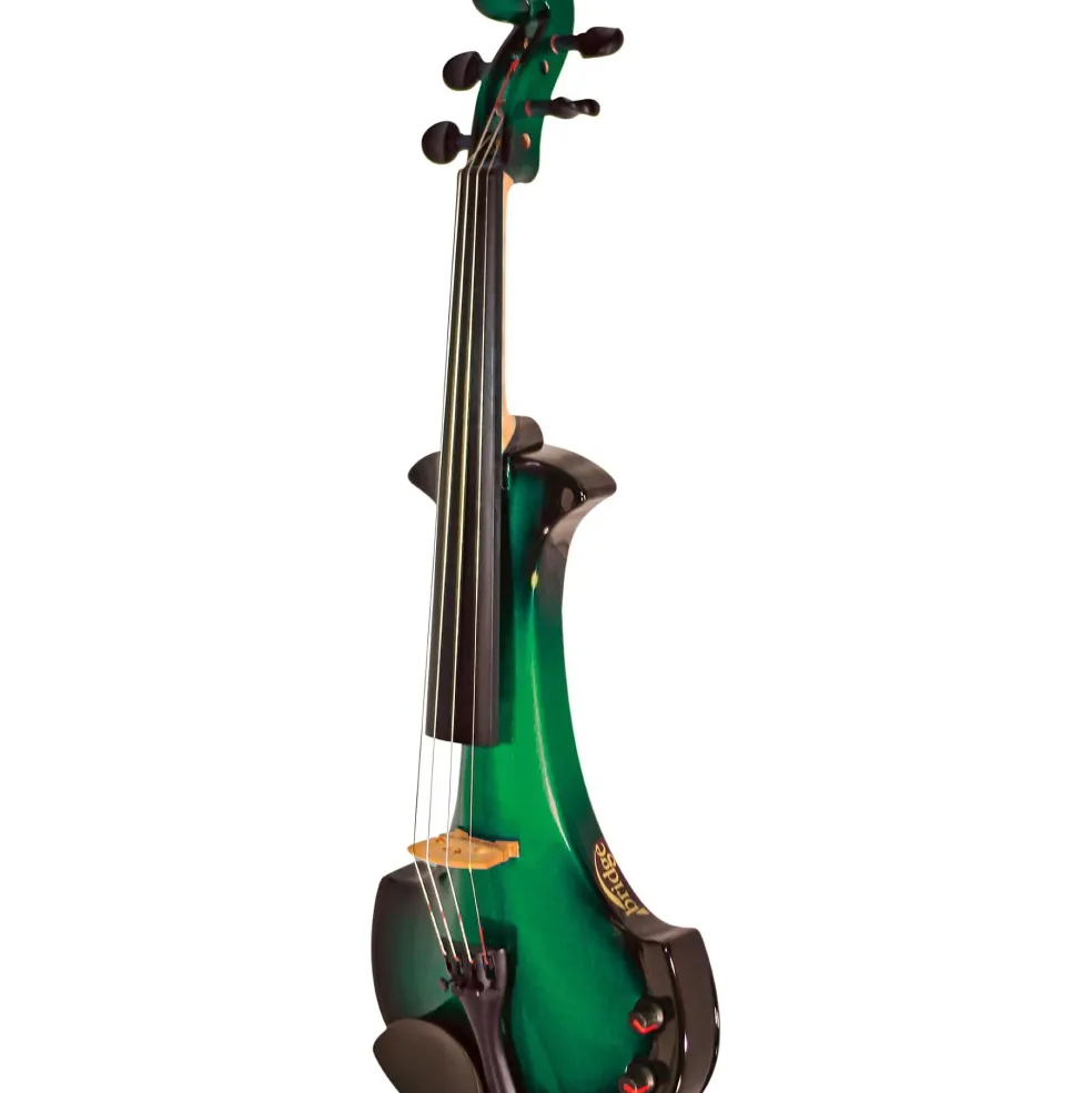 Bridge Aquila Series 4-String Electric Violin Black-Green