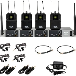 CAD GXLIEM4 Quad Wireless In Ear Monitor System (902-928Mhz)