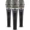 CadLive D38 Supercardioid Dynamic Handheld Microphones (3-Pack)