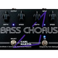 Carl Martin BassChorus Effects Pedal Black