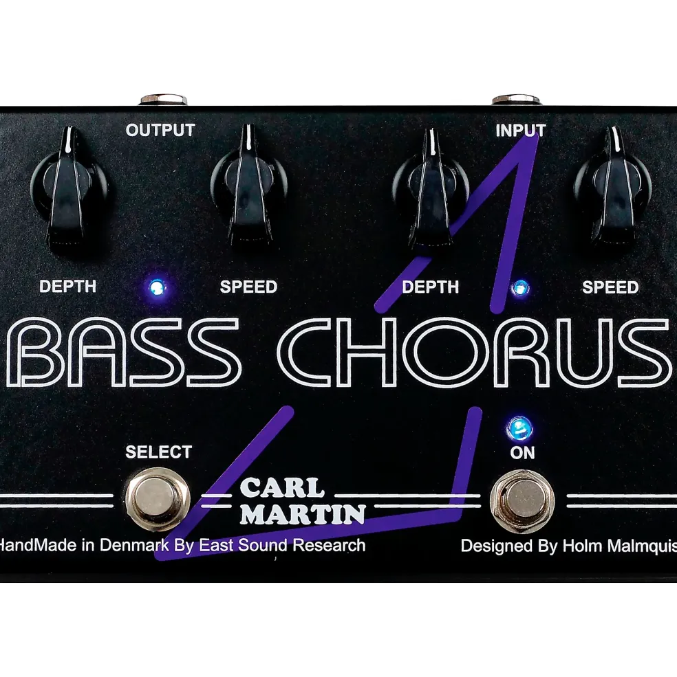 Carl Martin BassChorus Effects Pedal Black
