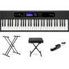 Casio Casiotone CT-S400 61-Key Portable Keyboard Essentials Bundle