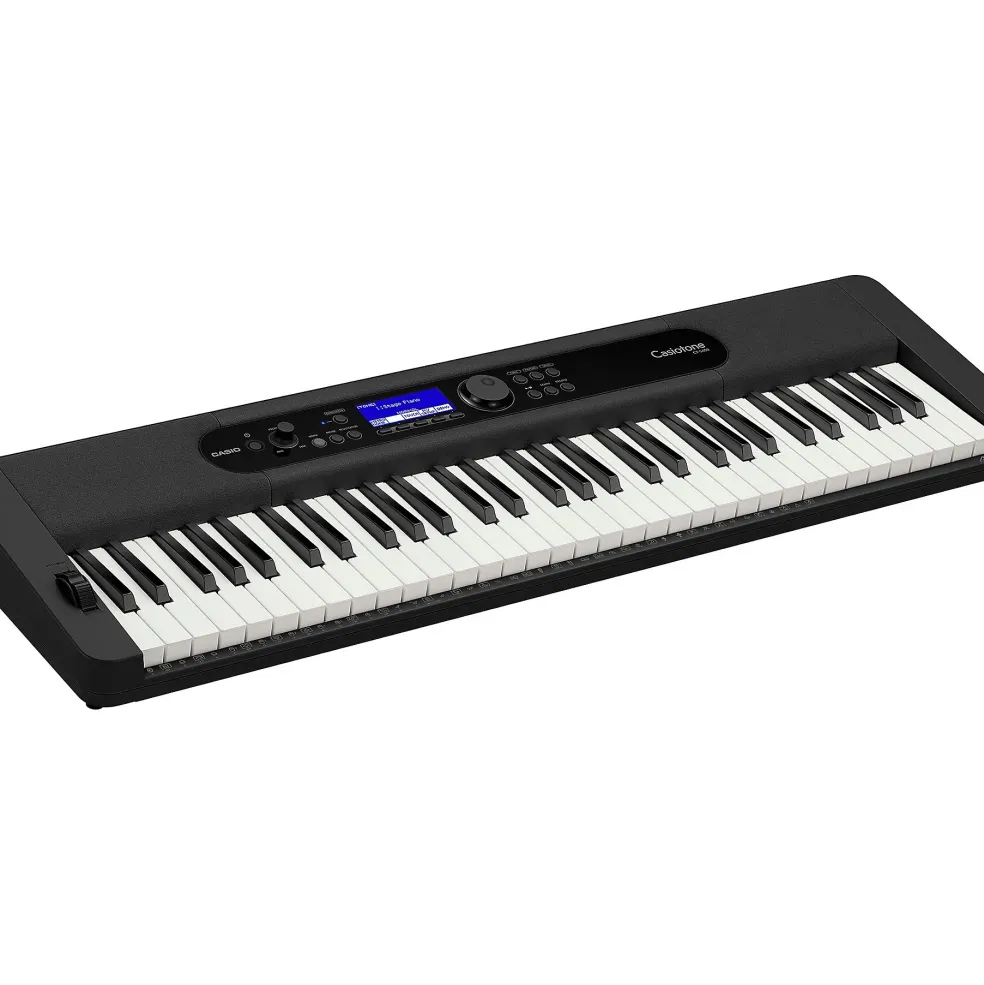 Casio Casiotone CT-S400 61-Key Portable Keyboard Essentials Bundle