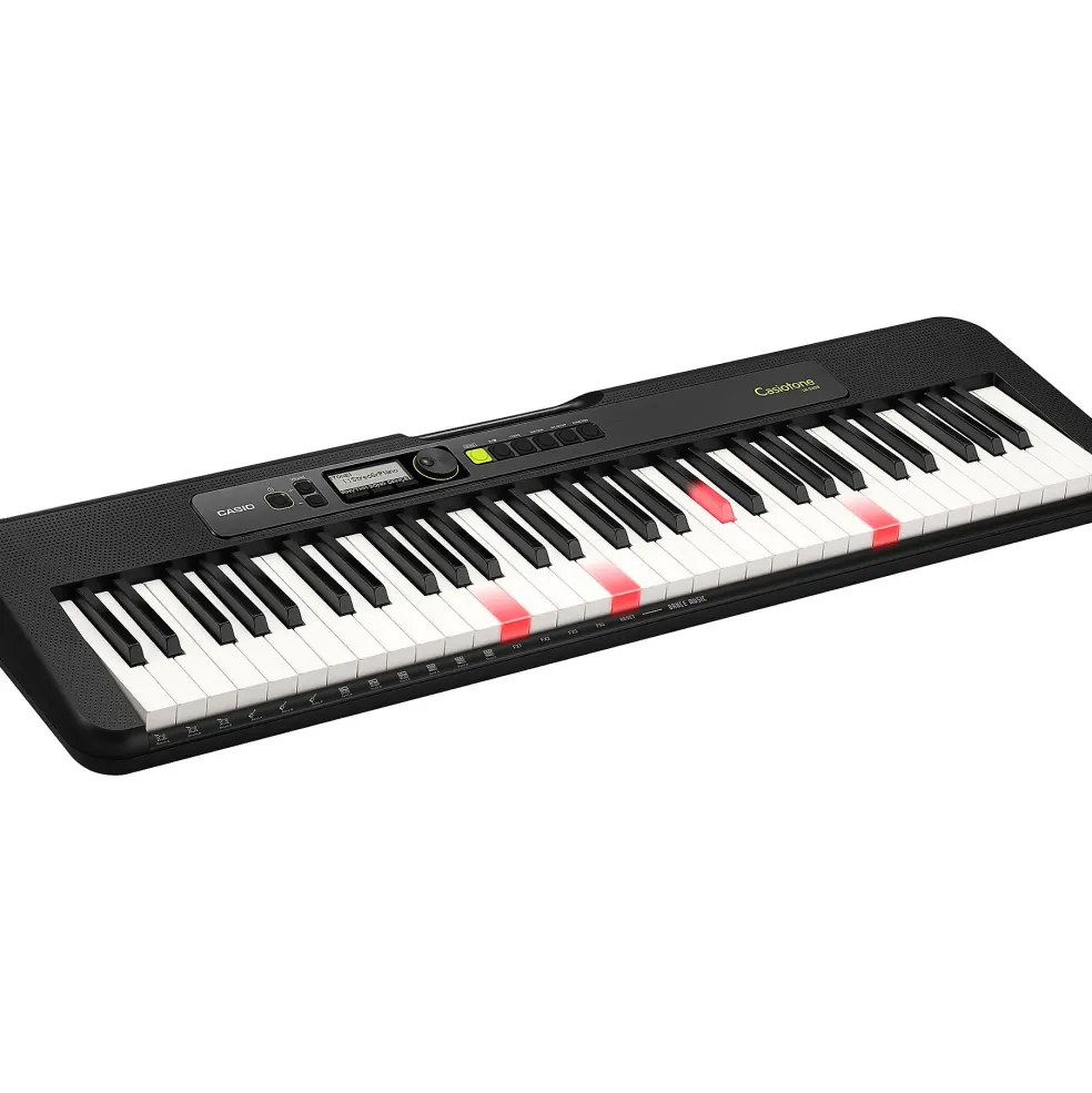 Casio Casiotone LK-S250 Lighted 61-Key Digital Keyboard Black