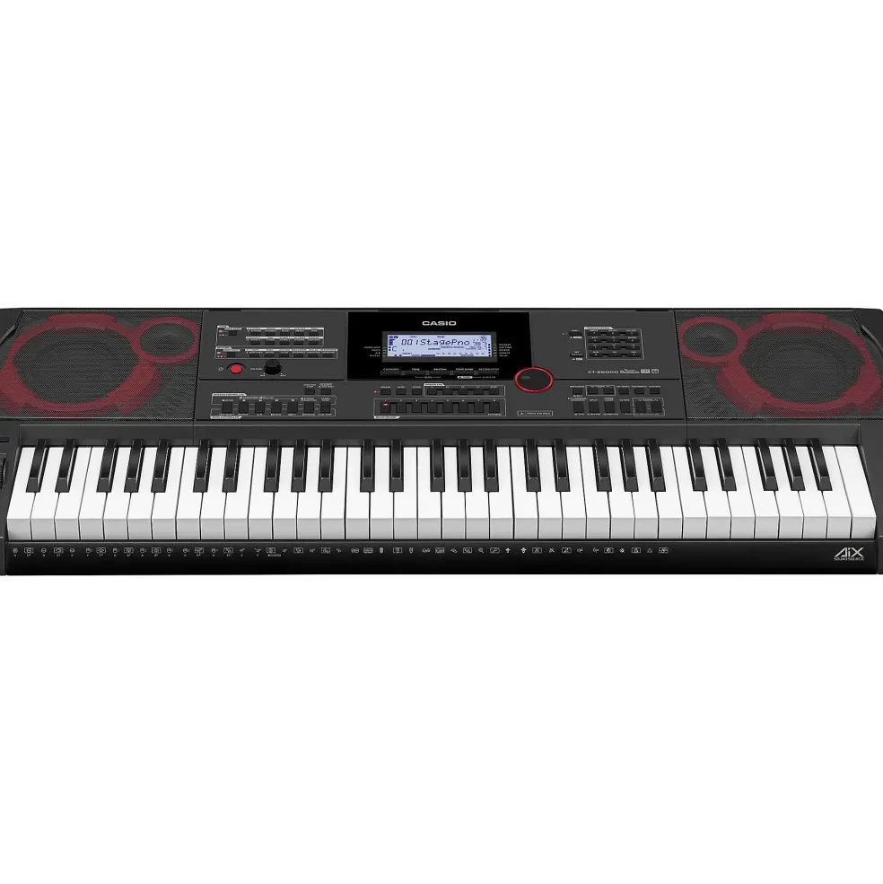 Casio CT-X5000 61-Key Portable Keyboard Essentilas Bundle