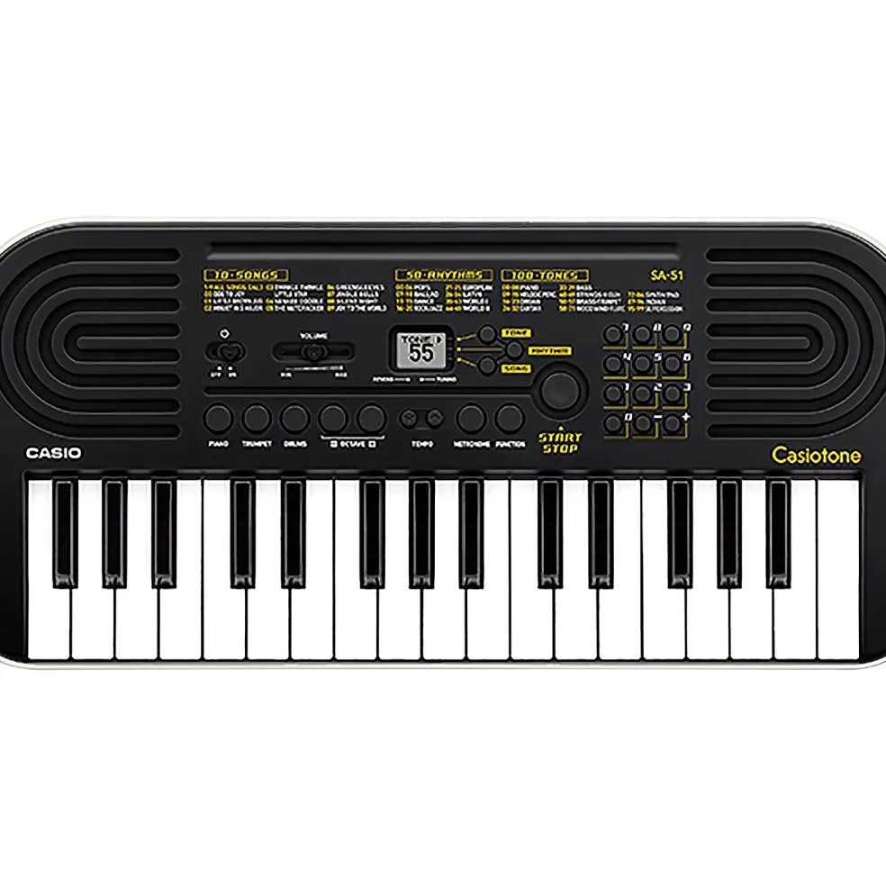 Casio SA-51 32-Key Mini Portable Keyboard Black