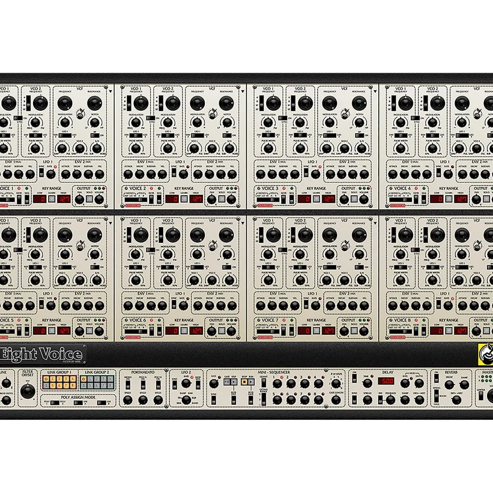 Cherry Audio Eight Voice Synthesizer Plug-In Download