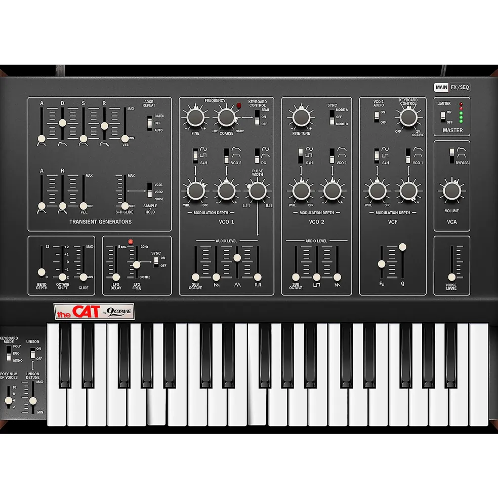 Cherry Audio Octave Cat Synthesizer