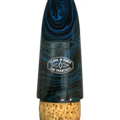 Clark W Fobes San Francisco 10K Blue Bass Clarinet Mouthpiece AP
