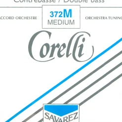 Corelli Orchestral Tungsten Series Double Bass D String 3/4 Size Medium Ball End