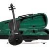Cremona SV-75BK Premier Novice Series Sparkling Black Violin Outfit 4/4 Outfit