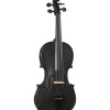 Cremona SV-130BK Series Sparkling Black Violin Outfit 4/4 Size
