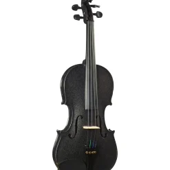 Cremona SV-130BK Series Sparkling Black Violin Outfit 4/4 Size