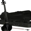 Cremona SV-180BKE Premier Student Electric Violin Outfit 4/4 Metallic Black