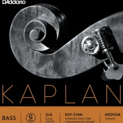 D'Addario Kaplan Series Double Bass G String 3/4 Size Medium