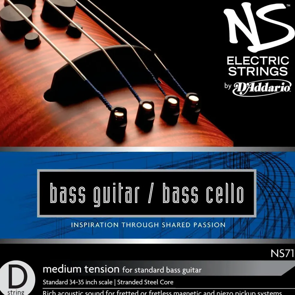 D'Addario NS Electric Bass Cello / Electric Bass D String