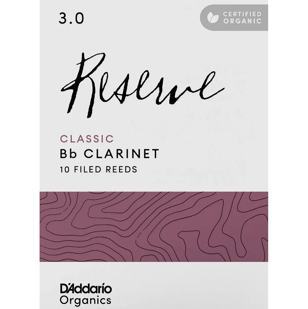 D'Addario Woodwinds Reserve Evolution Mouthpieces - Bb Clarinet - E 1.08mm, Medium-Long Facing, European Pitch 442Hz 1.08 mm Black